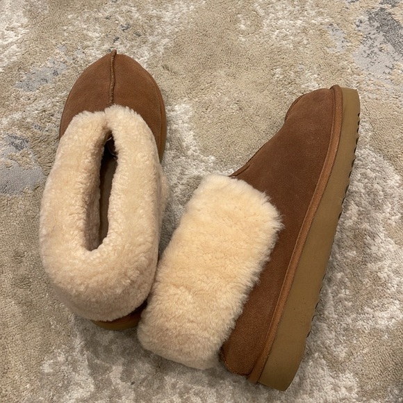 Sold UGG Ruff Slippers Size 13 - Picture 2 of 8